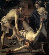 BABUREN, Dirck van Prometheus Being Chained by Vulcan painting